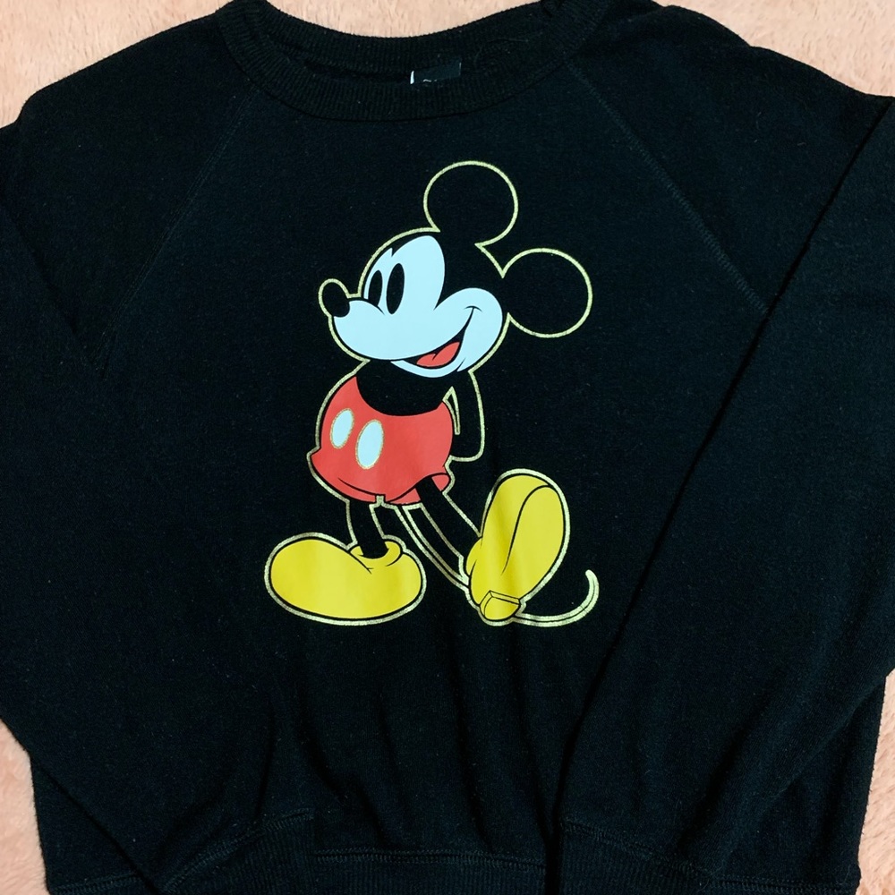 Disney, Women’s XS, Black, Long sleeve